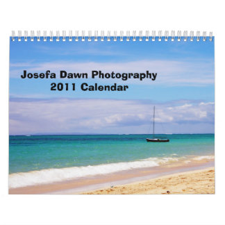 Calendario de la fotografía 2011 del amanecer de