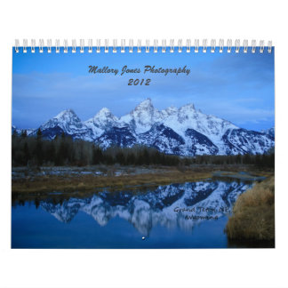 Calendario de la fotografía 2012 de Mallory Jones