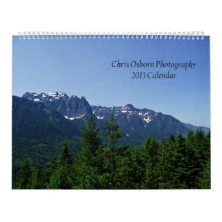 Calendario de la fotografía 2013 de Chris Osborn