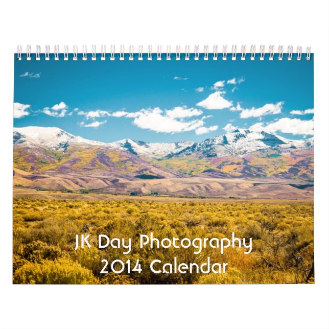 Calendario de la fotografía 2014 del día de JK (Tapa)