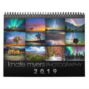 Calendario de la fotografía 2019 de Knate Myers