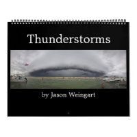 Calendario de la fotografía de la tempestad de