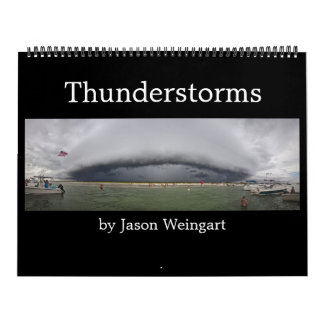 Calendario de la fotografía de la tempestad de