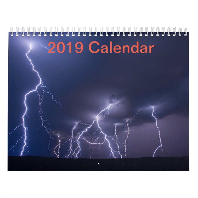 Calendario de la fotografía de Williams de 2019 (Tapa)