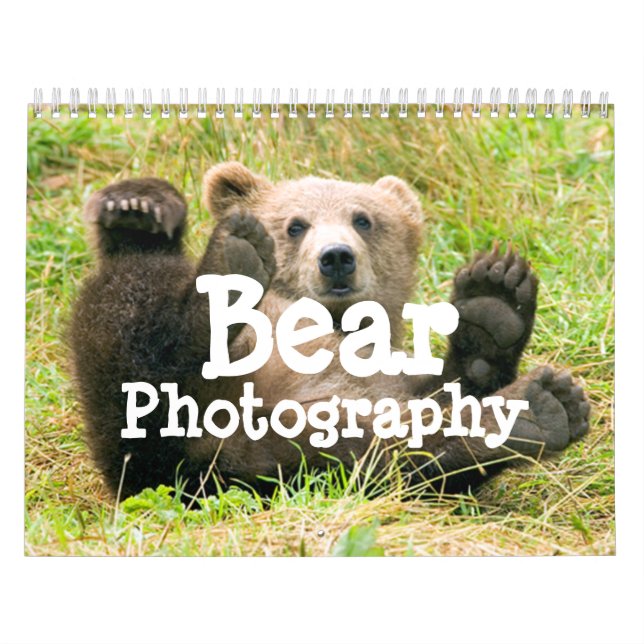 Calendario de la fotografía del oso (Tapa)