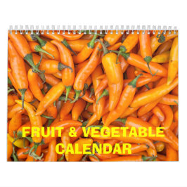 Calendario de la fruta y verdura