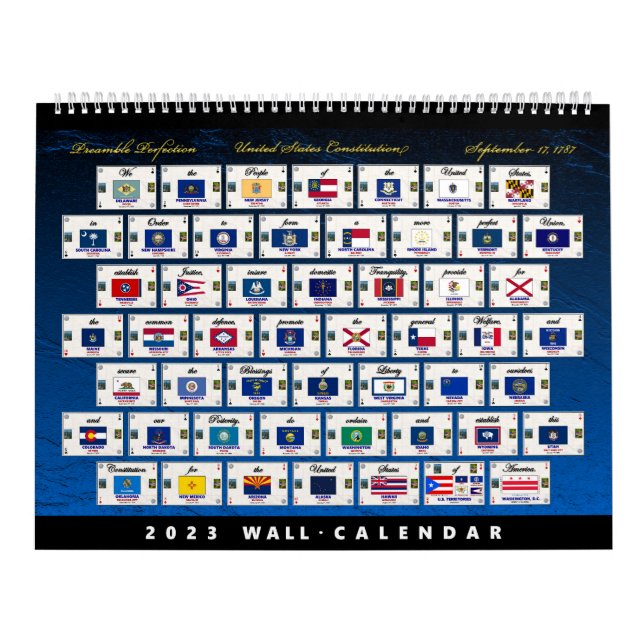 Calendario de la función de preámbulo 2023 (Tapa)