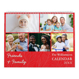 Calendario de la Galería de fotos de familiares y