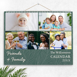 Calendario de la Galería Multifoto de Familiares y