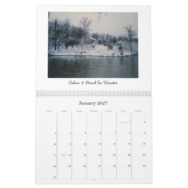 Calendario de la granja 2011 de Willie B (Jan 2027)