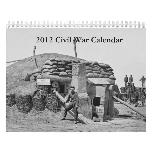 Calendario de la Guerra Civil de 2012 (Tapa)