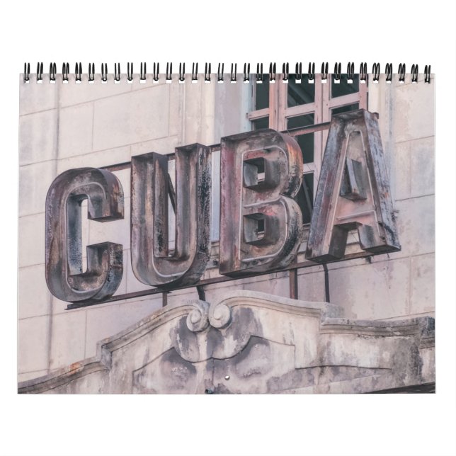 Calendario de La Habana, Cuba (Tapa)
