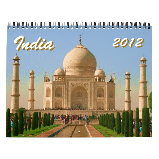 calendario de la India 2012 (Tapa)