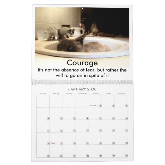 Calendario de la inspiración 2011 (Jan 2026)