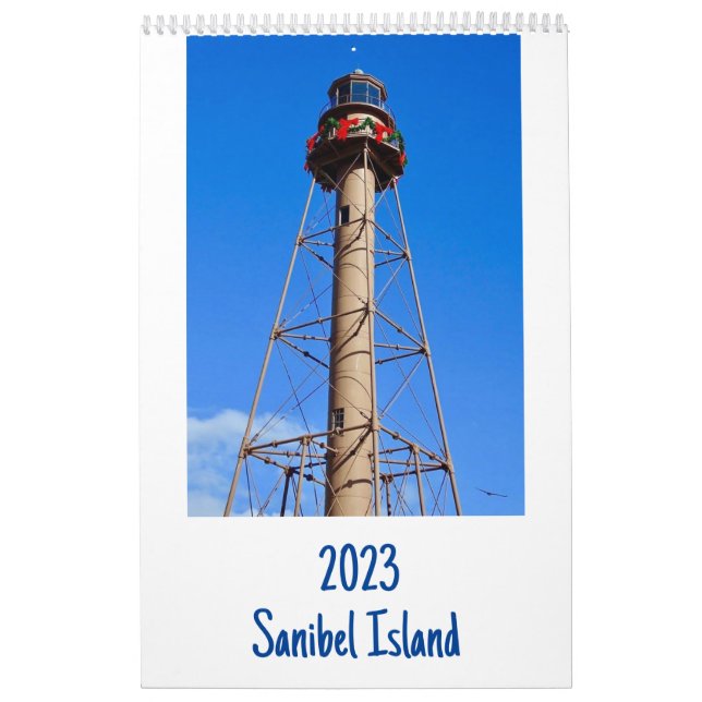 Calendario de la isla de Sanibel 2023 (Tapa)