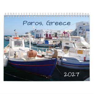 Calendario de la isla griega de Paros 2027