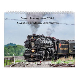 Calendario de la Locomotora de Vapor 2024