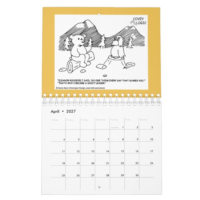 Calendario de la lógica de la nidada (Apr 2027)