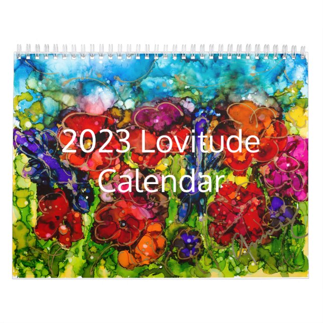 Calendario de la Lovitude 2023 por Anne Pryor (Tapa)