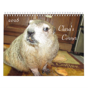 Calendario de la marmota Clara's Corner 2026 B