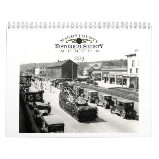 Calendario de la Mason County Historical Society 2