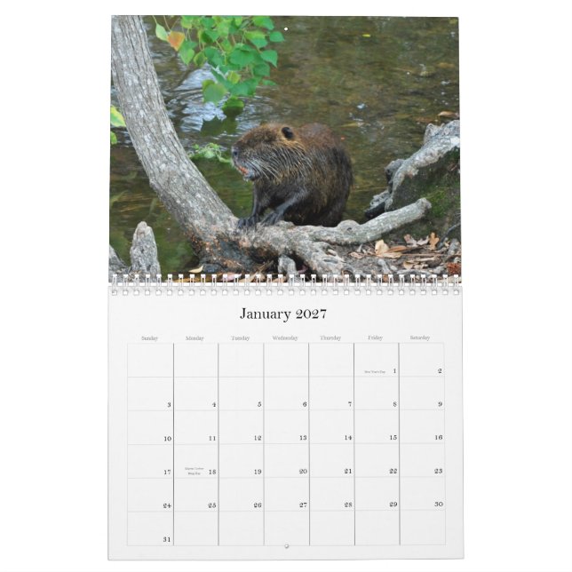 Calendario de la naturaleza 2012 (Jan 2027)