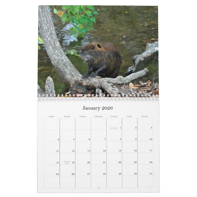 Calendario de la naturaleza 2012 (Jan 2026)