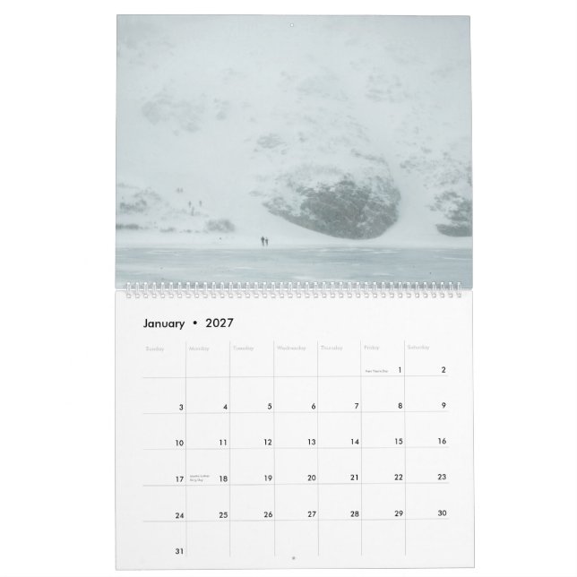 Calendario de la Naturaleza 2026 (Jan 2027)