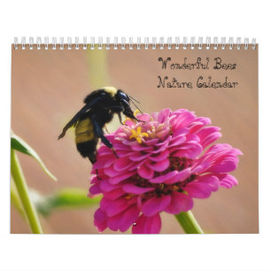 Calendario de la Naturaleza Abejas Maravillosas