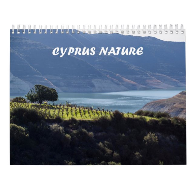 Calendario de la naturaleza de Chipre (Reverso)