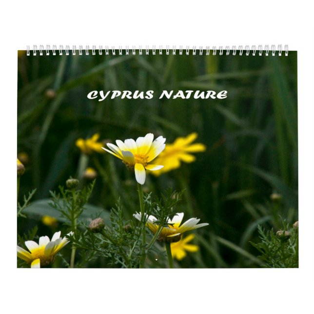 calendario de la naturaleza de Chipre (Tapa)