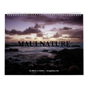 Calendario de la naturaleza de Maui