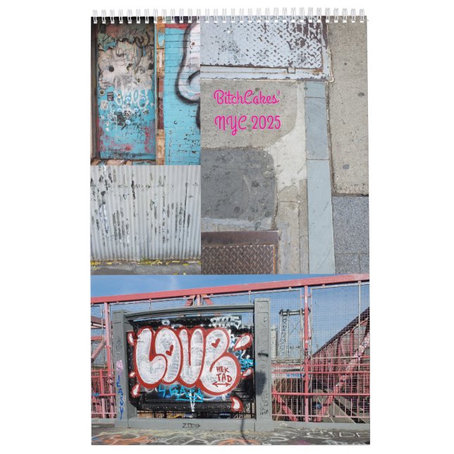 Calendario de la NYC 2025 de Bitchcakes (Tapa)