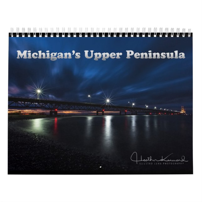 Calendario de la península superior de Michigan (Tapa)