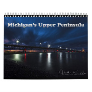 Calendario de la península superior de Michigan