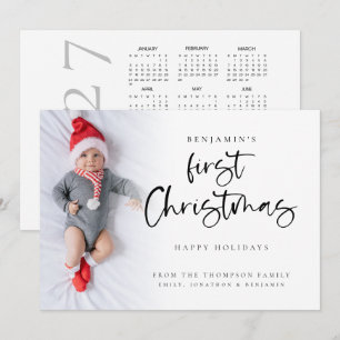Calendario de la primera Navidad del bebé Foto 202