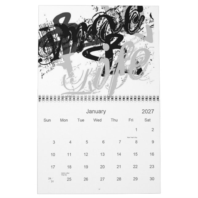 Calendario de la proclamación (Jan 2027)