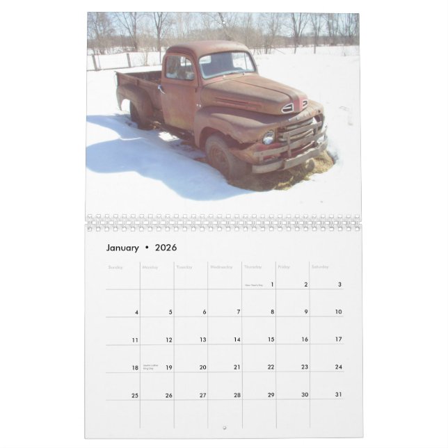 Calendario de la rata (Jan 2026)