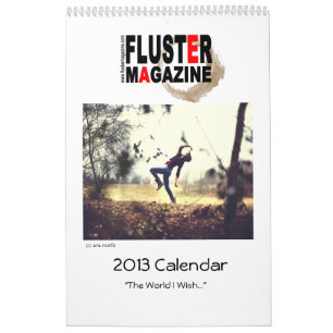 Calendario de la revista 2013 de la agitación