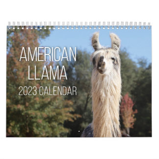 Calendario de la revista Llama Americana 2023