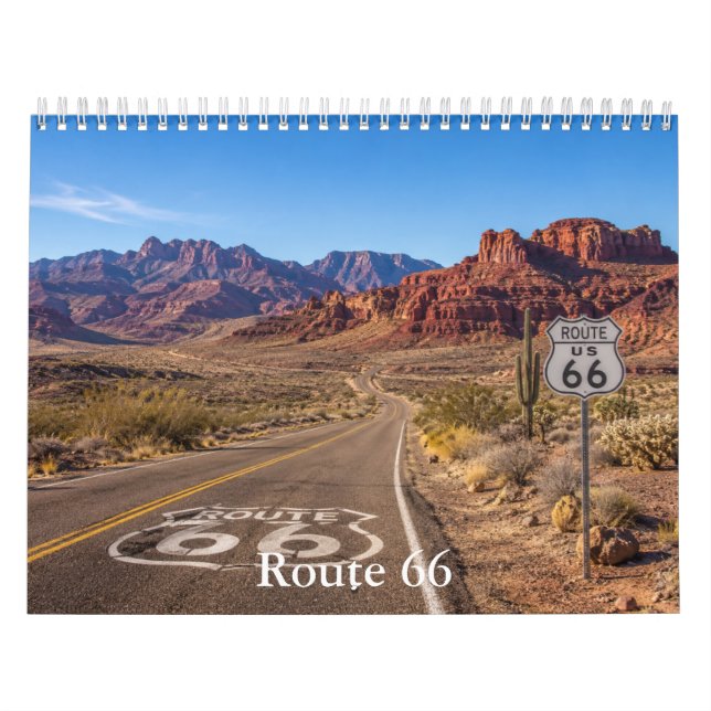 Calendario de la Ruta 66 (Tapa)