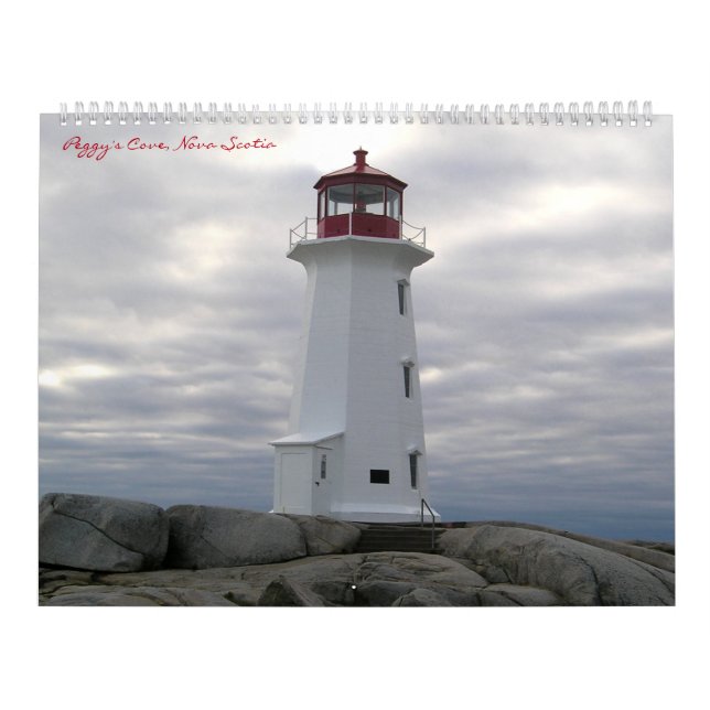 Calendario de la ruta del faro de la ensenada de (Tapa)