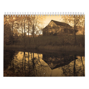 Calendario de la sepia del país