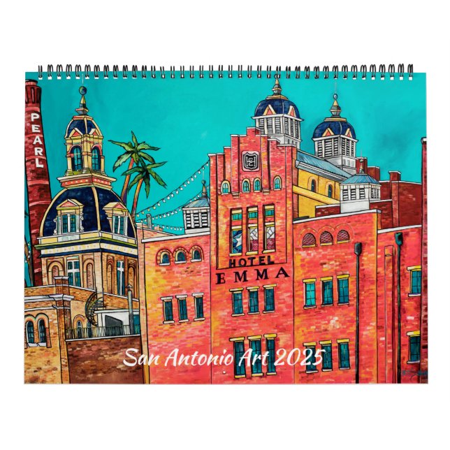 Calendario de la serie de artistas de San Antonio  (Tapa)
