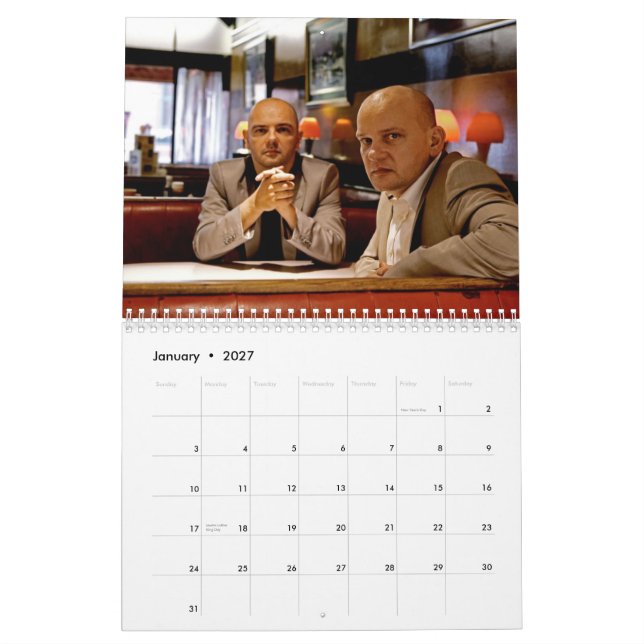 Calendario de la tonalidad y del grito 2009 (Jan 2027)