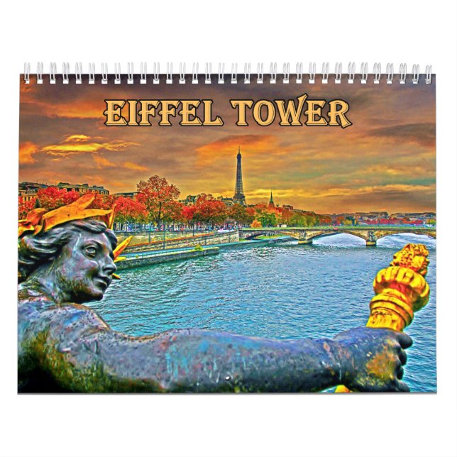 Calendario de la TORRE EIFFEL (Tapa)