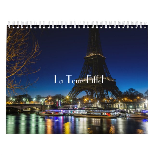 Calendario de la Torre Eiffel (Tapa)
