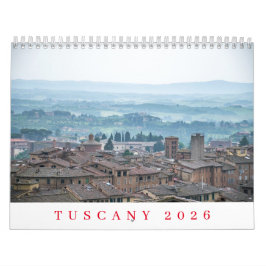 Calendario de la Toscana 2026