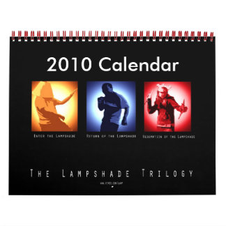 Calendario de la trilogía Lampshade 2010