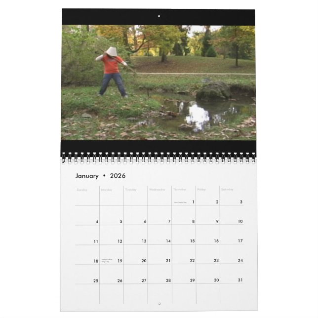 Calendario de la trilogía Lampshade 2010 (Jan 2026)